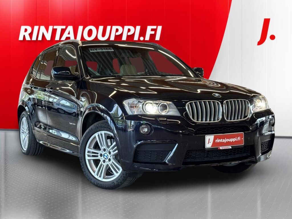 BMW X3 2014 Musta
