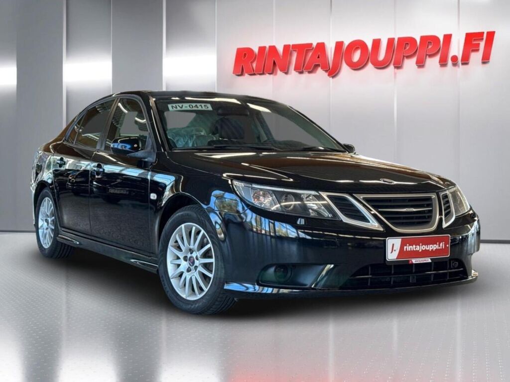 Saab 9-3 2008 Musta