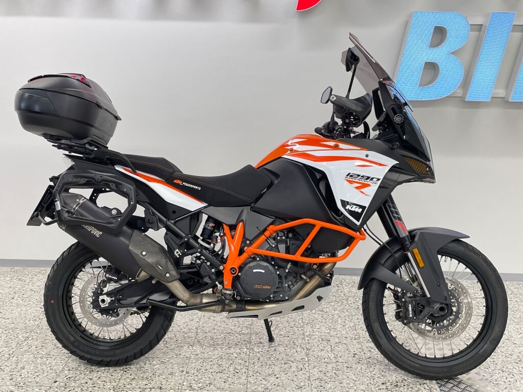 Ktm 1290 Super Adventure R 2018 Valkoinen