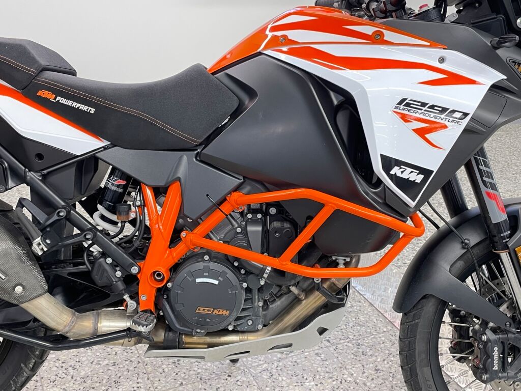 Ktm 1290 Super Adventure R 2018 Valkoinen