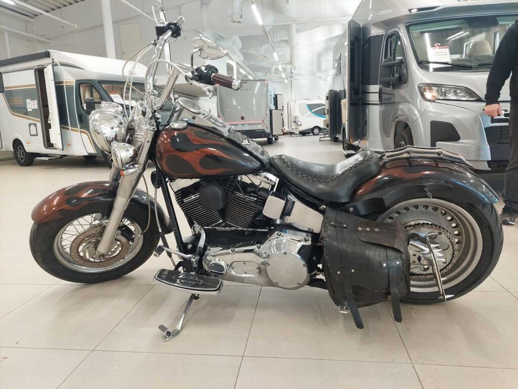 Harley-davidson Softail 2002 Sininen