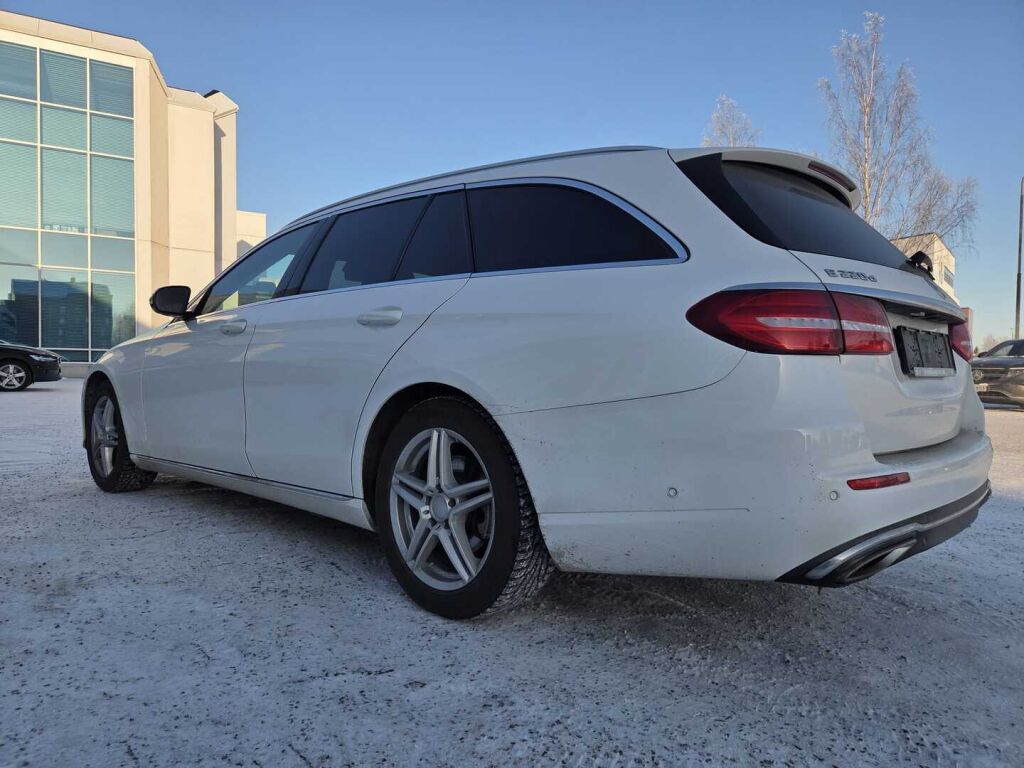 Mercedes-Benz E 2018 Valkoinen