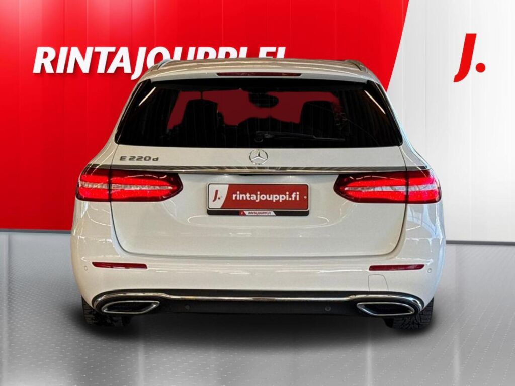 Mercedes-Benz E 2018 Valkoinen