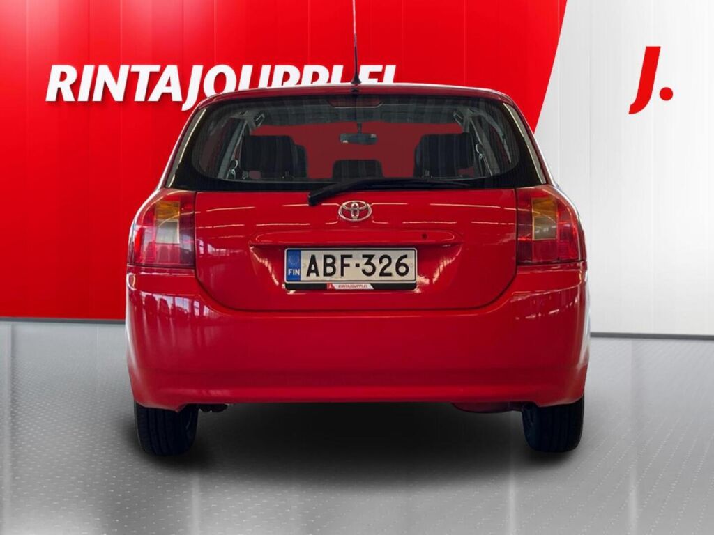 Toyota Corolla 2004 Punainen