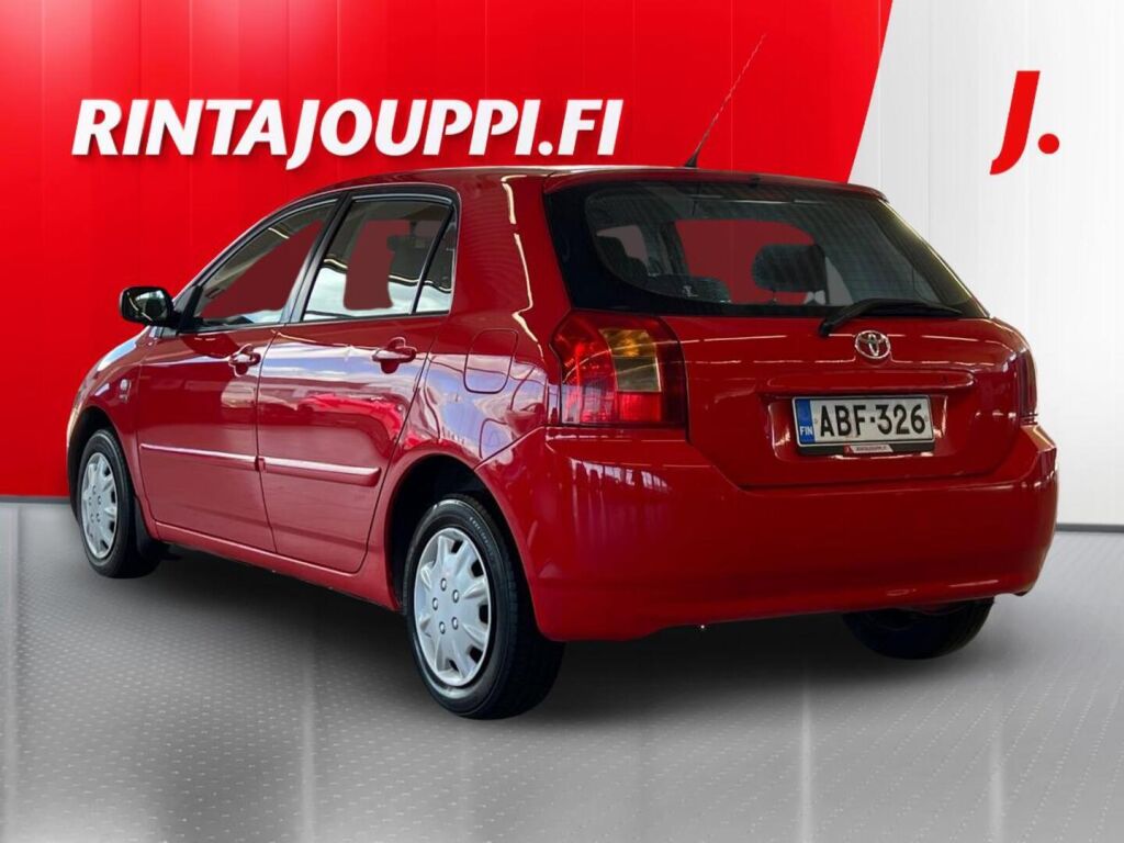 Toyota Corolla 2004 Punainen