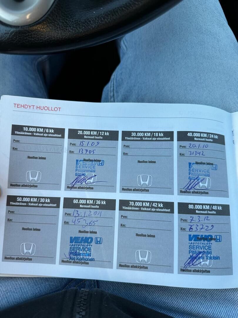 Honda Civic 2008 Musta