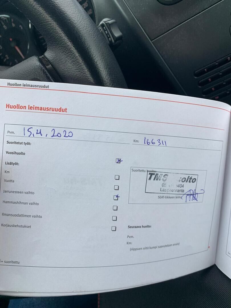 Seat Leon 2008 Keltainen