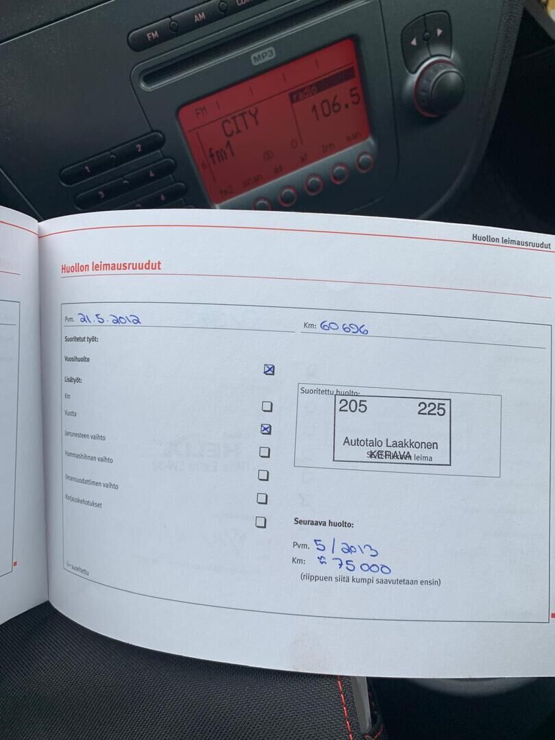 Seat Leon 2008 Keltainen