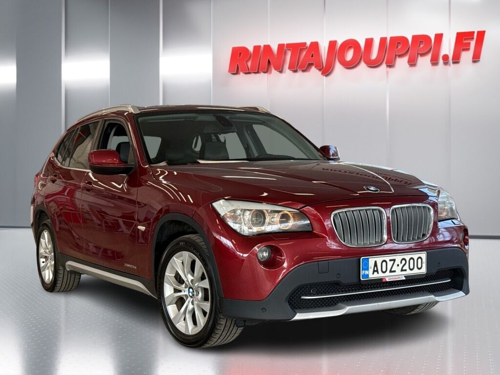 BMW X1 2009 Punainen