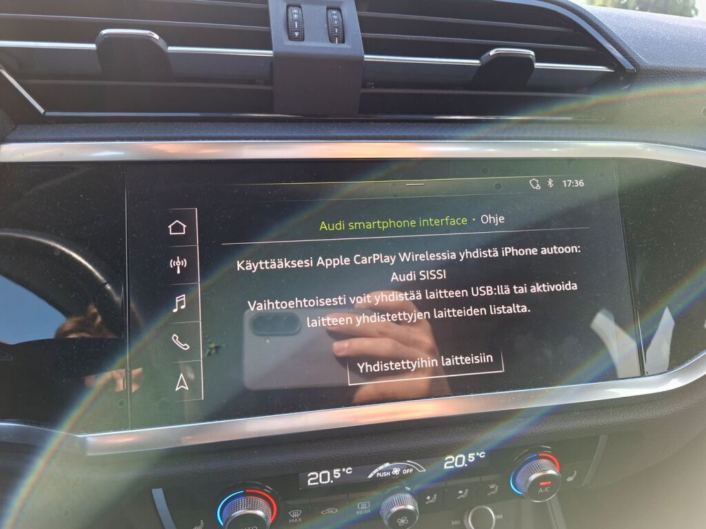 Audi Q3 2020 Valkoinen