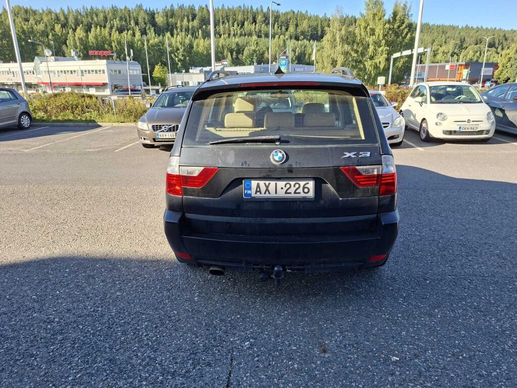 BMW X3 2007 Musta