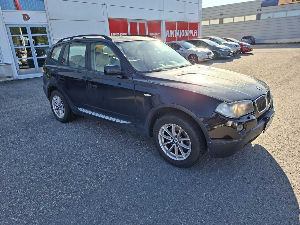 BMW X3 2007 Musta