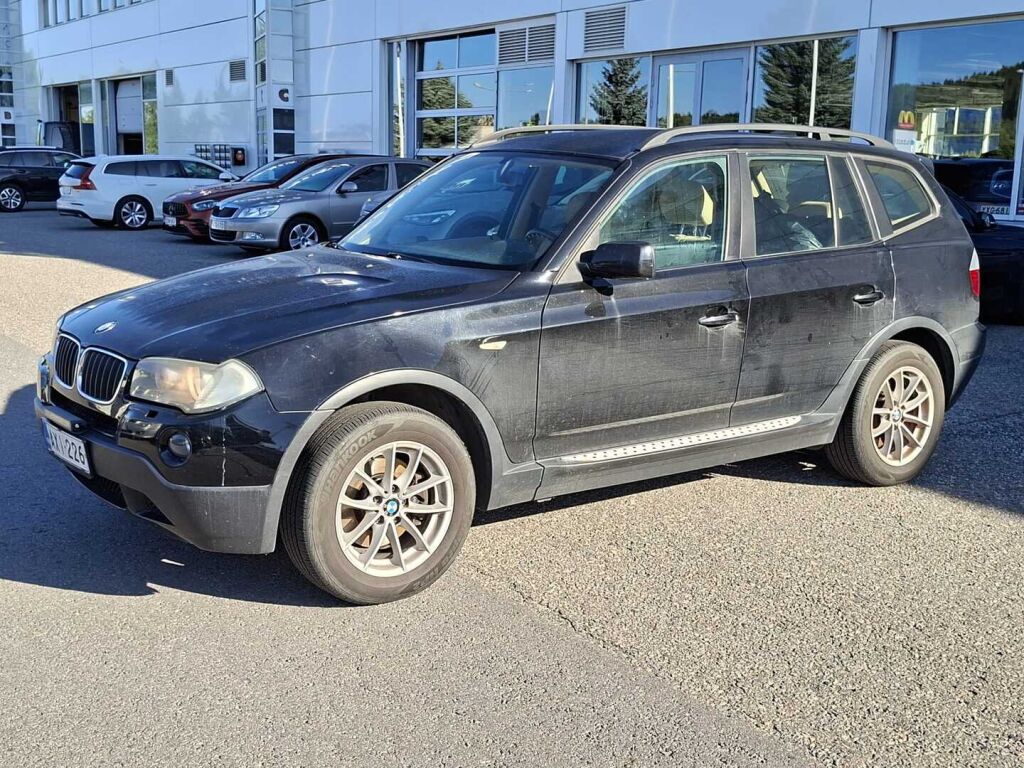 BMW X3 2007 Musta