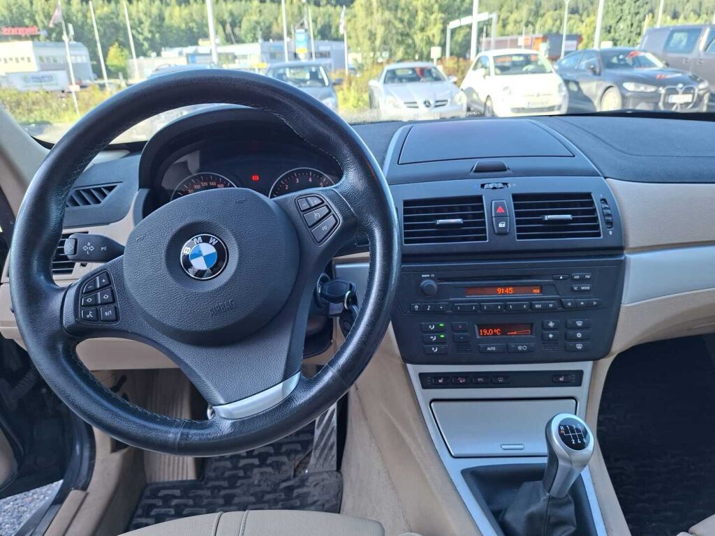 BMW X3 2007 Musta