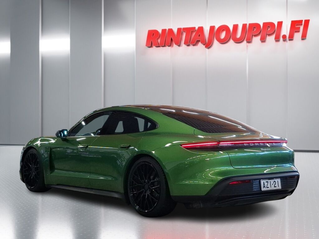 Porsche Taycan 2021 Vihreä