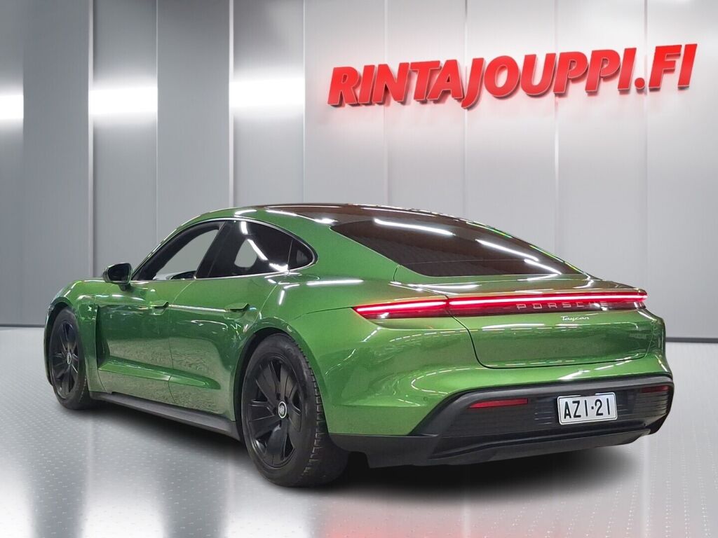 Porsche Taycan 2021 Vihreä