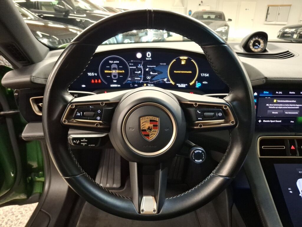 Porsche Taycan 2021 Vihreä