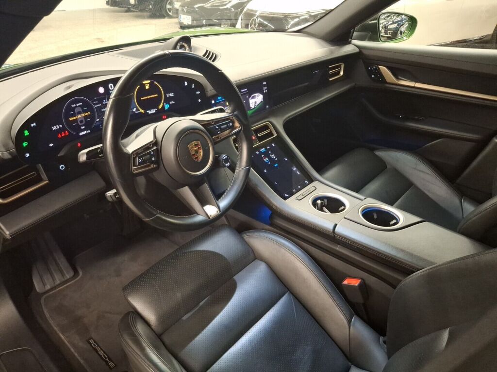 Porsche Taycan 2021 Vihreä