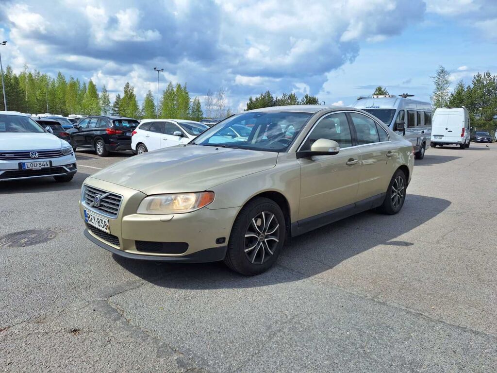 Volvo S80 2007 Keltainen