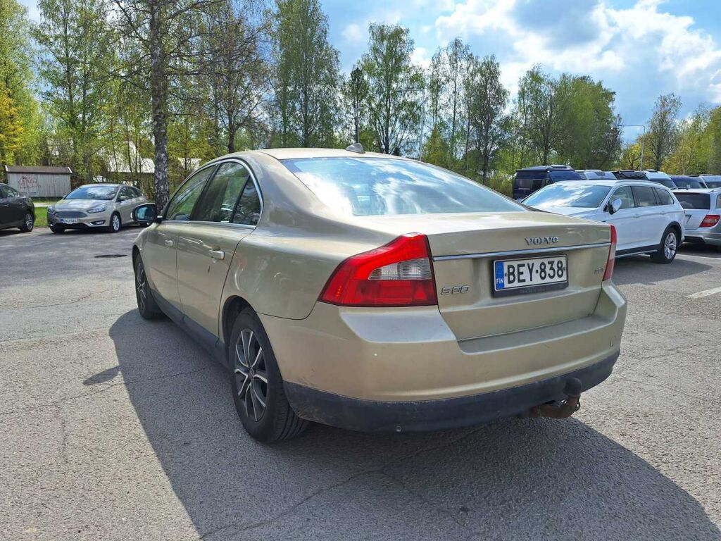 Volvo S80 2007 Keltainen