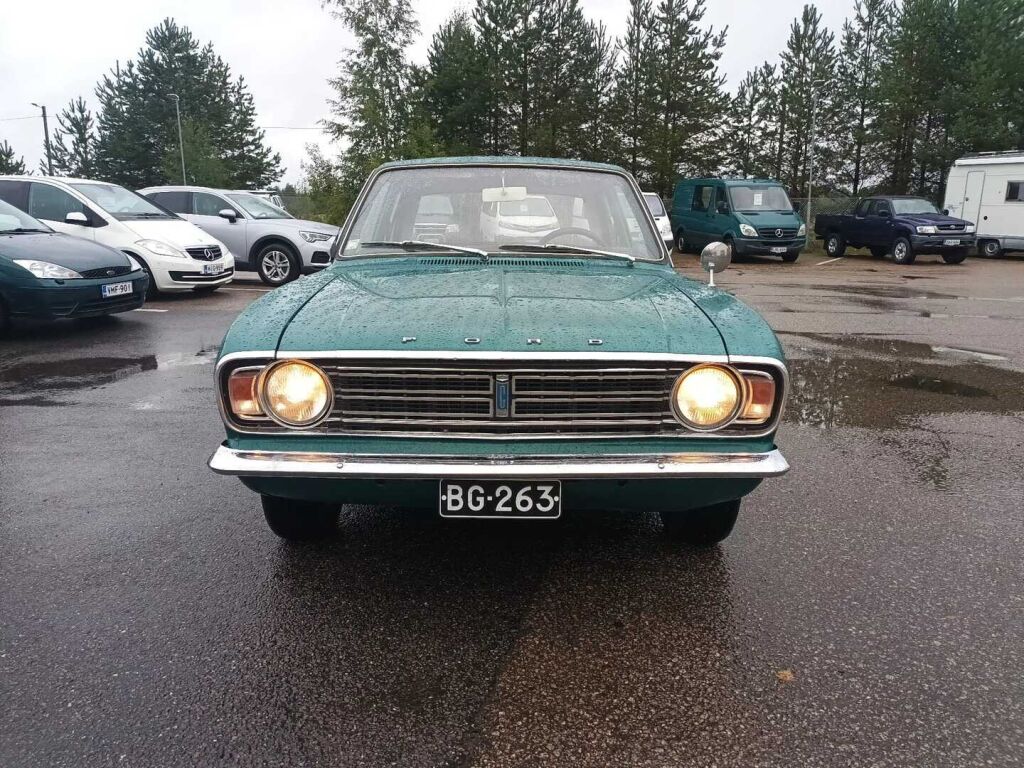 Ford Cortina 1969 Vihreä
