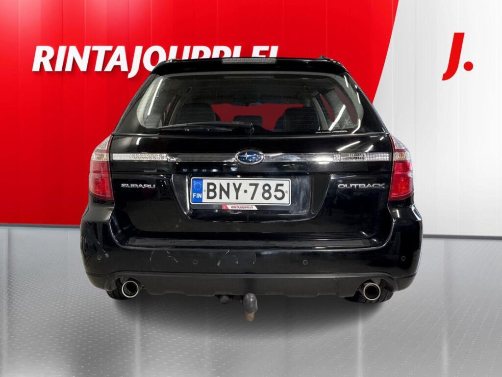 Subaru Outback 2008 Musta