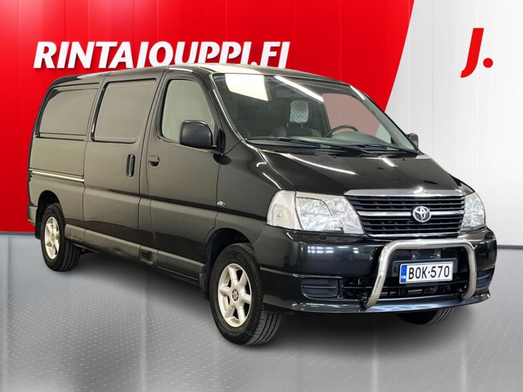 Toyota Hiace 2010 Musta