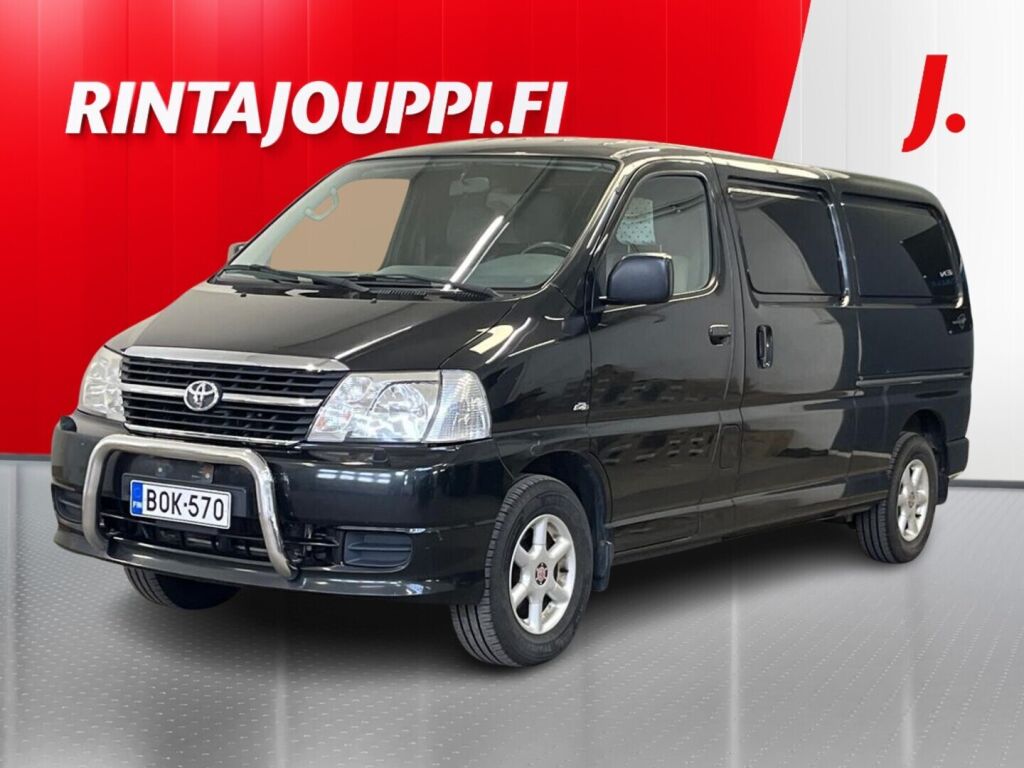 Toyota Hiace 2010 Musta