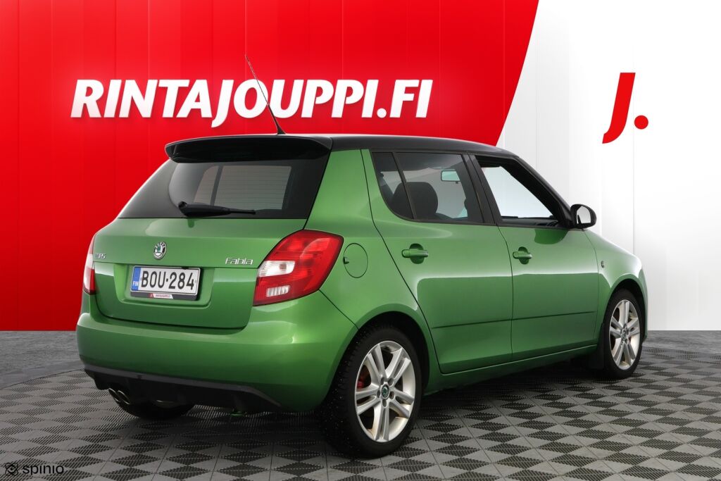 Skoda Fabia 2011 Vihreä