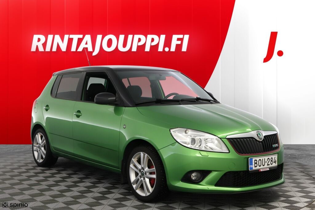 Skoda Fabia 2011 Vihreä
