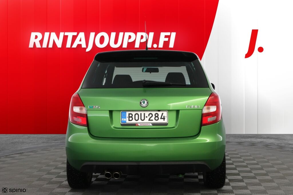 Skoda Fabia 2011 Vihreä