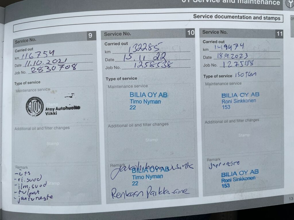 Volvo V60 2013 Musta