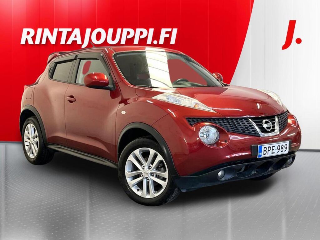 Nissan Juke 2011 Punainen