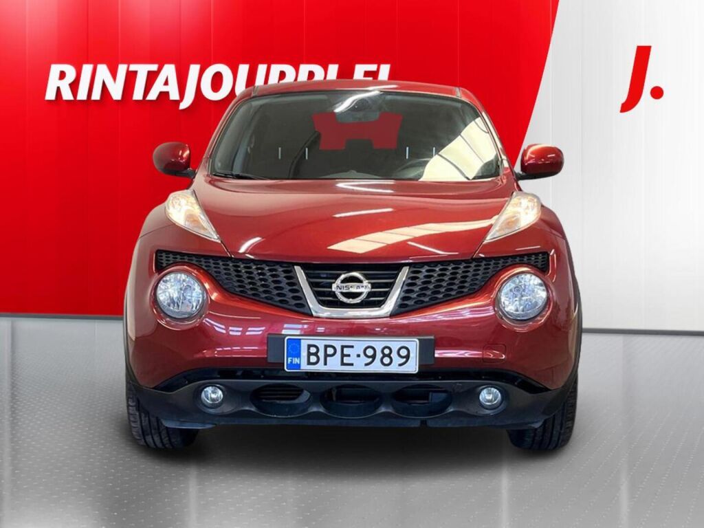 Nissan Juke 2011 Punainen
