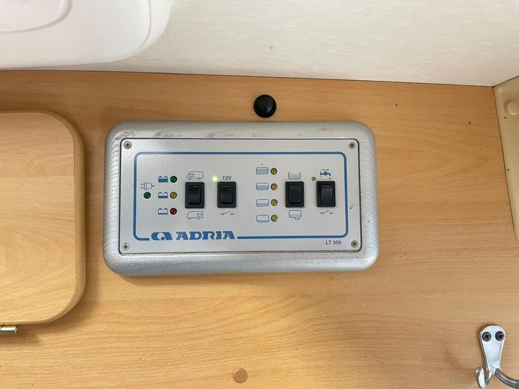 Fiat-adria Twin 600 SP 2007 Harmaa