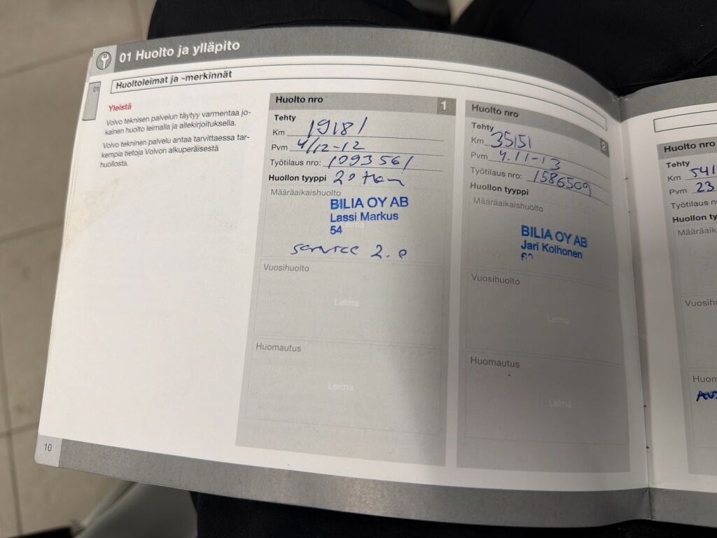 Volvo V50 2012 Valkoinen