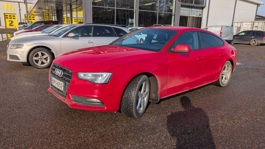 Audi A5 2012 Punainen