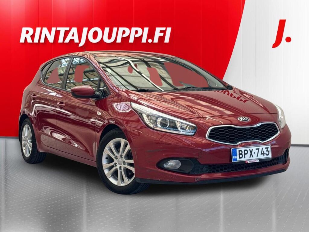 Kia Ceed 2012 Punainen