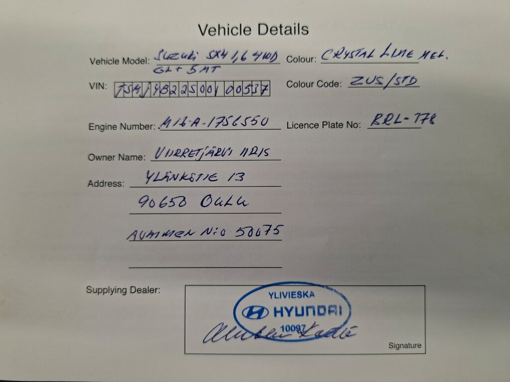 Suzuki SX4 S-Cross 2013 Vihreä