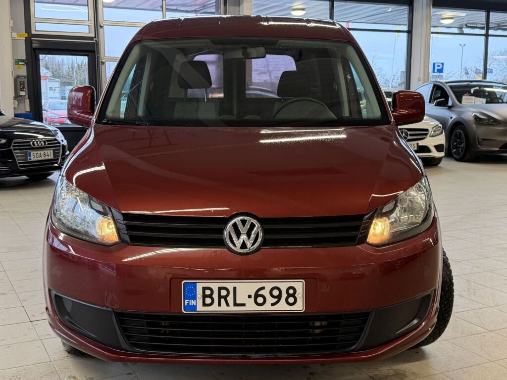 Volkswagen Caddy 2013 Punainen