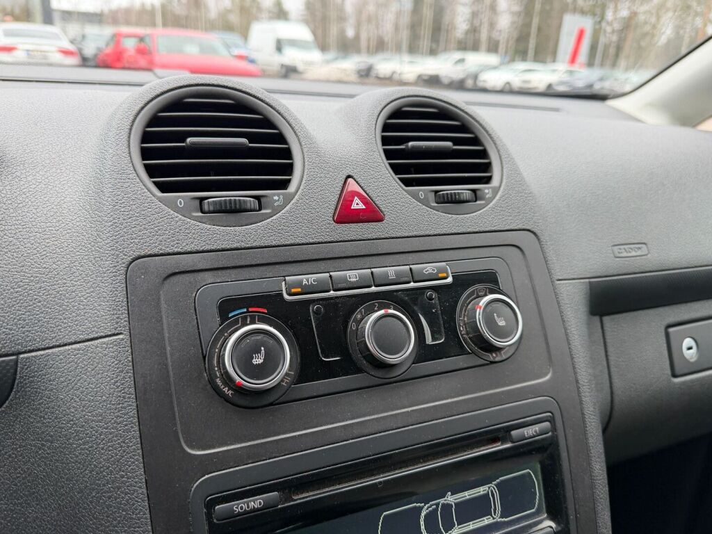 Volkswagen Caddy 2013 Punainen