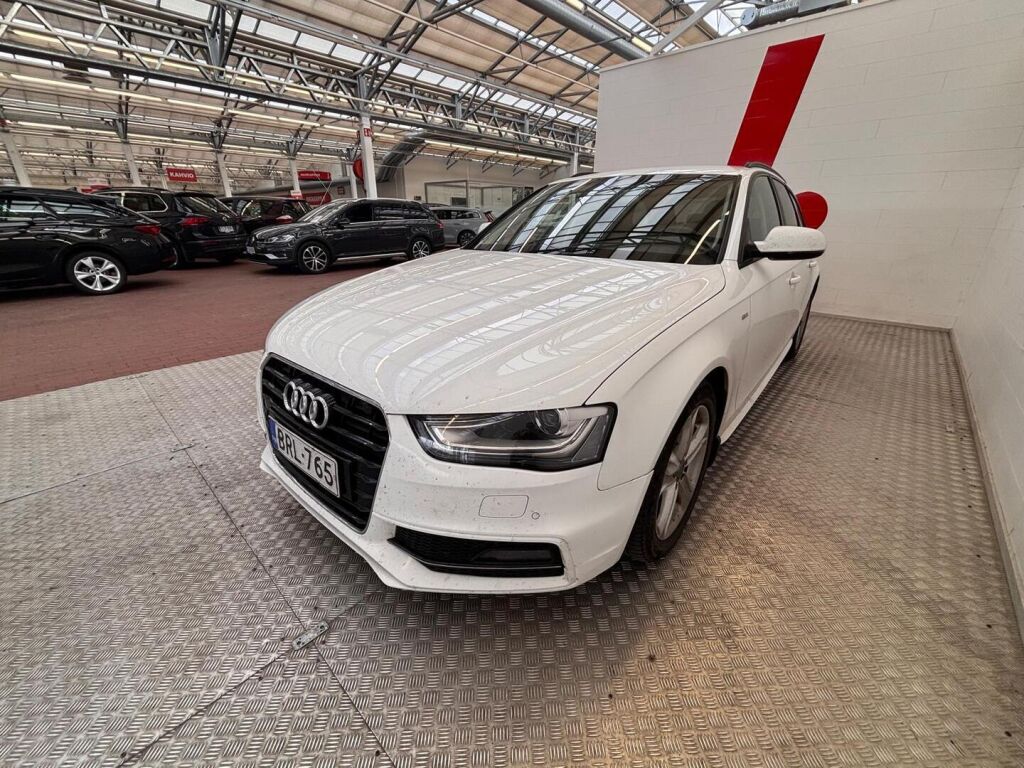 Audi A4 2014 Valkoinen