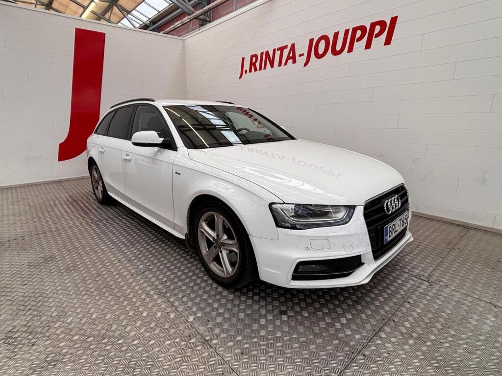 Audi A4 2014 Valkoinen