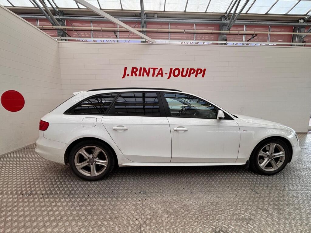 Audi A4 2014 Valkoinen