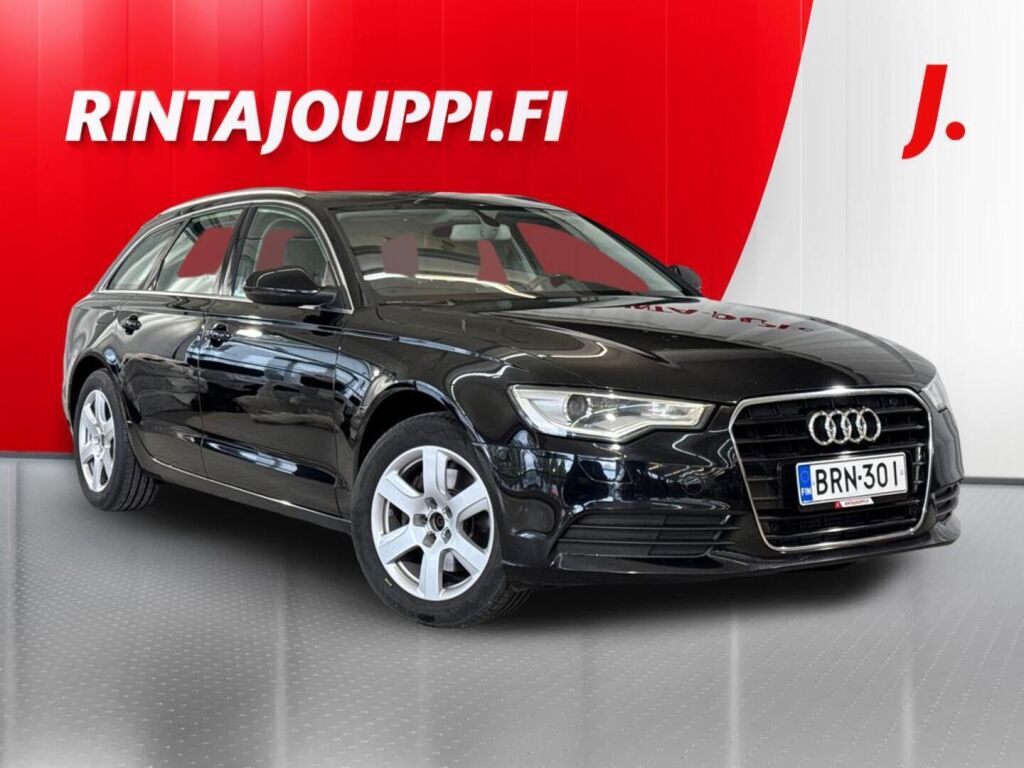 Audi A6 2014 Musta