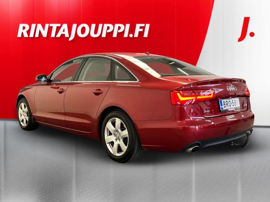 Audi A6 2014 Punainen