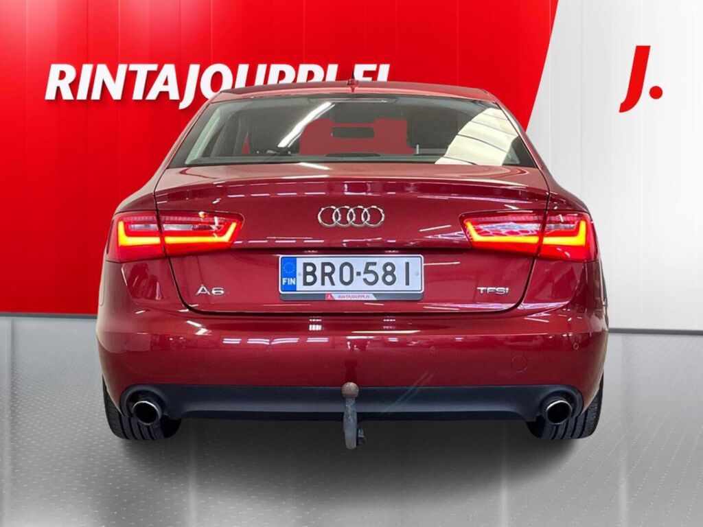 Audi A6 2014 Punainen