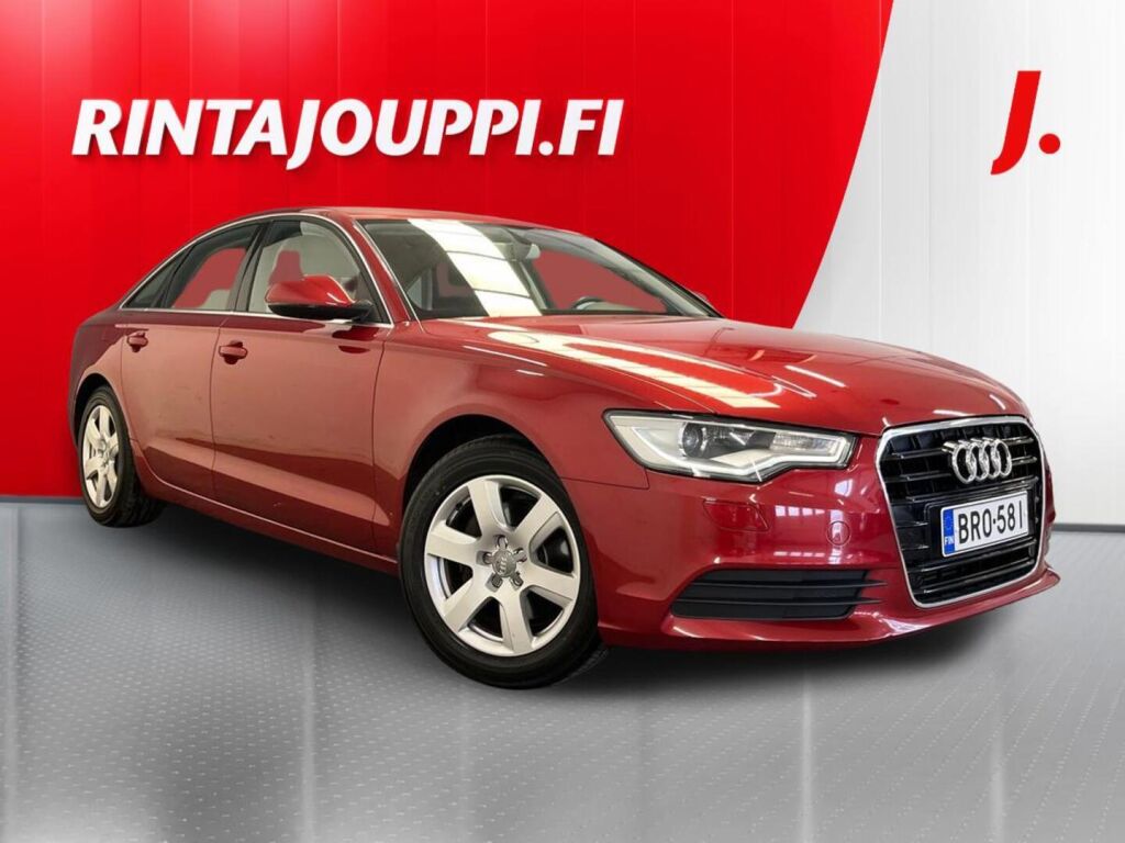 Audi A6 2014 Punainen