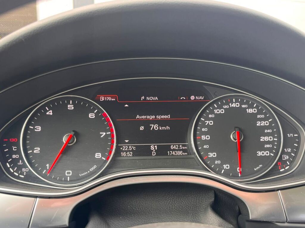 Audi A6 2014 Punainen