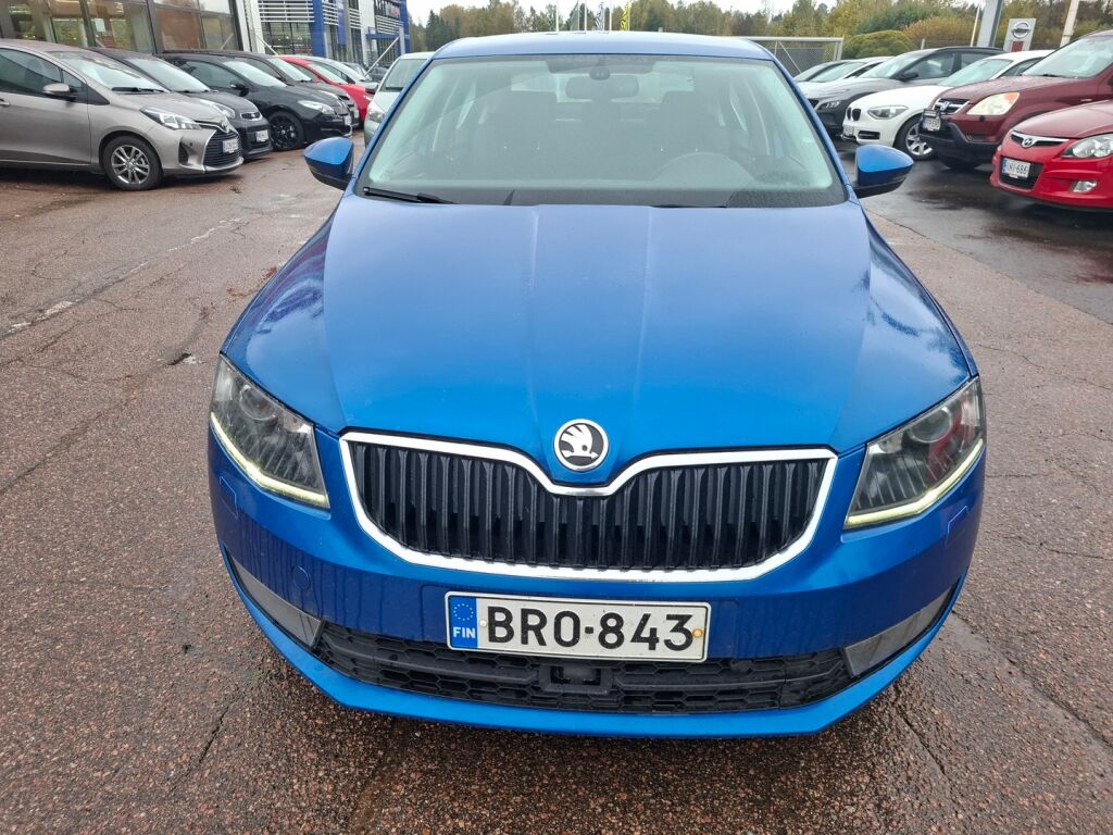 Skoda Octavia 2014 Sininen